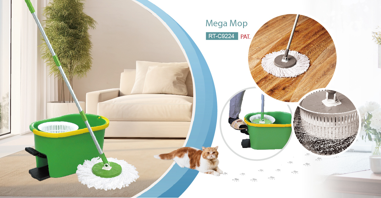 RT-C9224 Mega Mop PAT.|Pedal Mop Series RT-C9224 Mega Mop PAT.|Pedal Mop Series