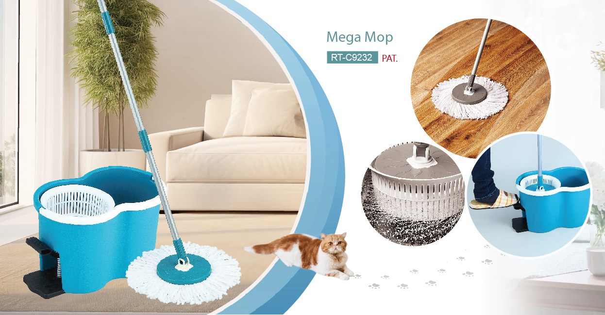 RT-C9232 Mega Mop PAT.|Pedal Mop