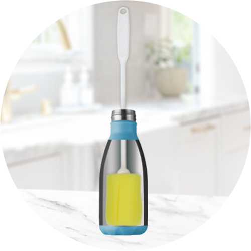 RT-C3645 小口徑海綿洗杯刷-適用窄口或細長型水瓶