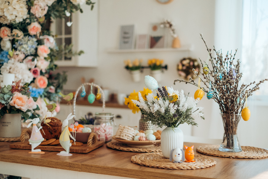 Start with small changes, welcome Easter and spring
