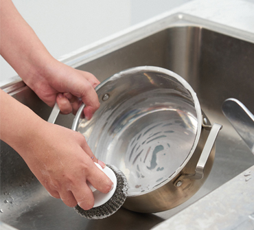 RT-K9007 Stainless Steel Scourer with Handle